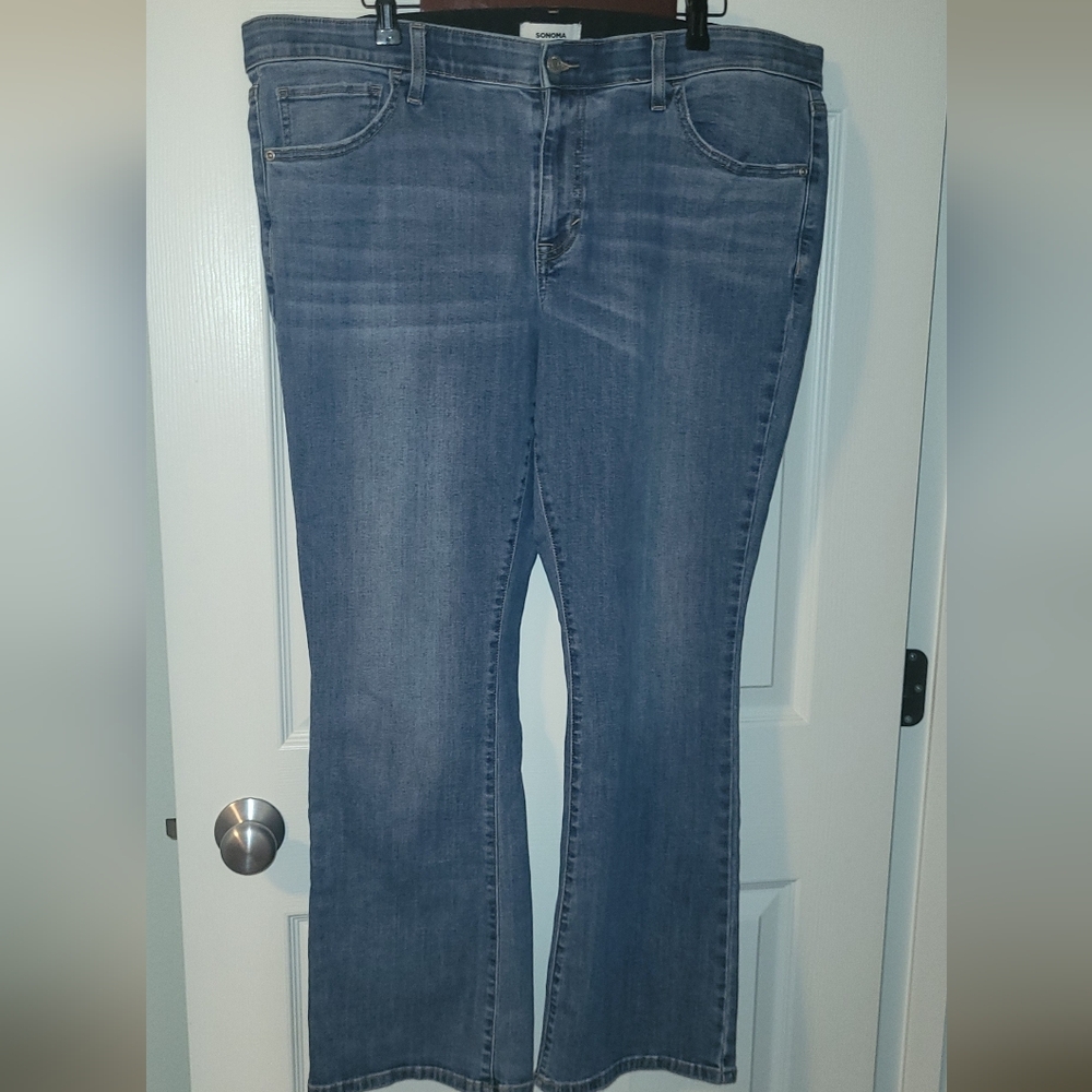Sonoma Women's Boot Cut Jeans - Blue